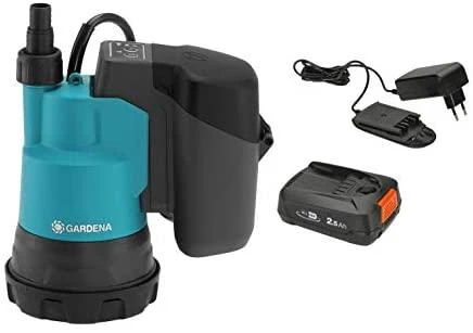Gardena Akumuliatorinis panardinamas siurblys švariam vandeniui 2000/2 18V P4A