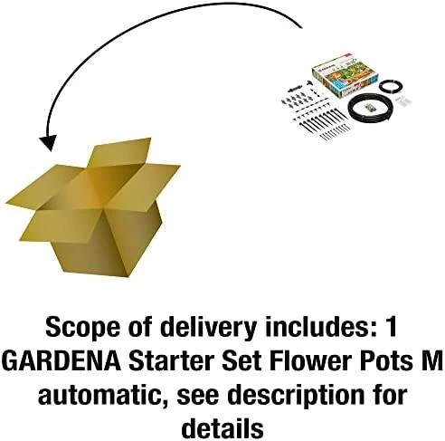 Gardena Automatinis pradinis rinkinys gėlių vazonams M