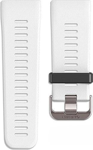 Išmaniojo laikrodžio Garmin Vivoactive silikoninis dirželis, Baltos spalvos