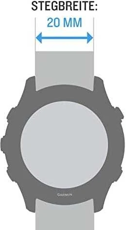 Išmaniojo laikrodžio Garmin silikoninis dirželis, Violetinės spalvos