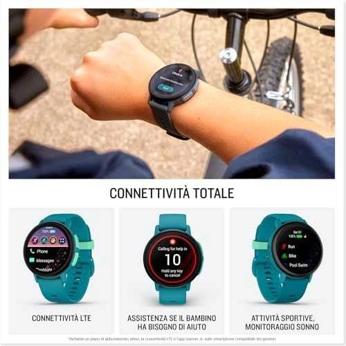 Išmanusis laikrodis Garmin Bounce 2, Turkio spalvos