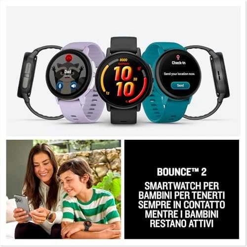 Išmanusis laikrodis Garmin Bounce 2, Turkio spalvos