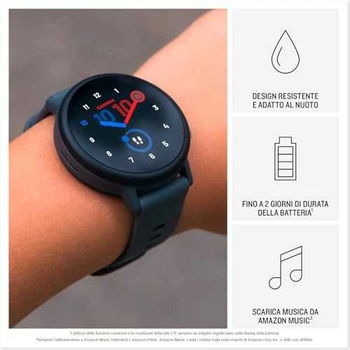 Išmanusis laikrodis Garmin Bounce 2, Turkio spalvos