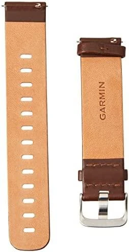 Išmaniojo laikrodžio Garmin greitai atsegamas dirželis, Rudos spalvos, 20mm