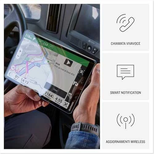 Garmin dēzl™ LGV1020 10″ sunkvežimių navigatoriai su GPS