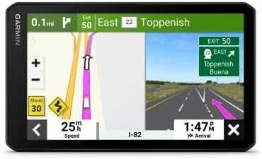 Sunkvežimio palydovinė navigacija su įmontuotu vaizdo registratoriumi +MT-D Garmin dēzlCam LGV710 7"