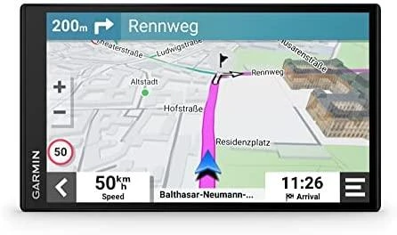 Garmin Drive 76 Navigatorius su eismo informacija ir išmaniojo telefono programėle
