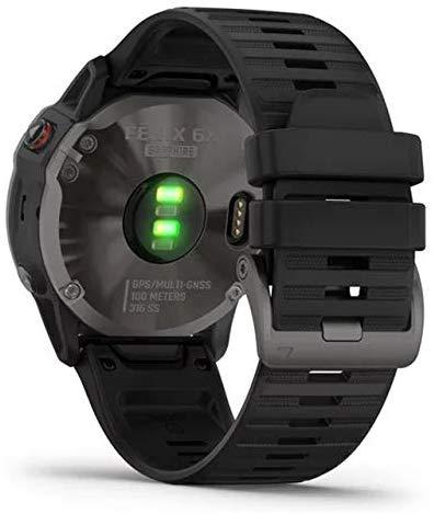 Išmanusis laikrodis Garmin fenix 6X Pro Sapphire, Anglies pilkumo spalvos |  Varle.lt