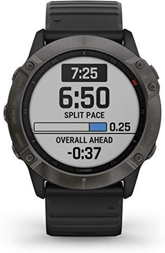 Išmanusis laikrodis Garmin fenix 6X Pro Sapphire, Anglies pilkumo spalvos |  Varle.lt