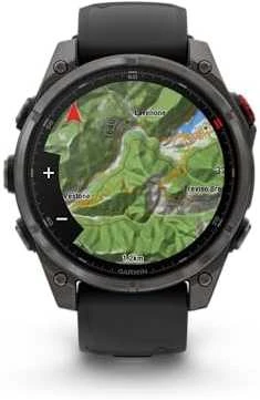 Išmanusis laikrodis - Garmin fēnix 8 Pro 1.4" AMOLED GPS, 15 dienų baterijos veikimo laikas, pilka