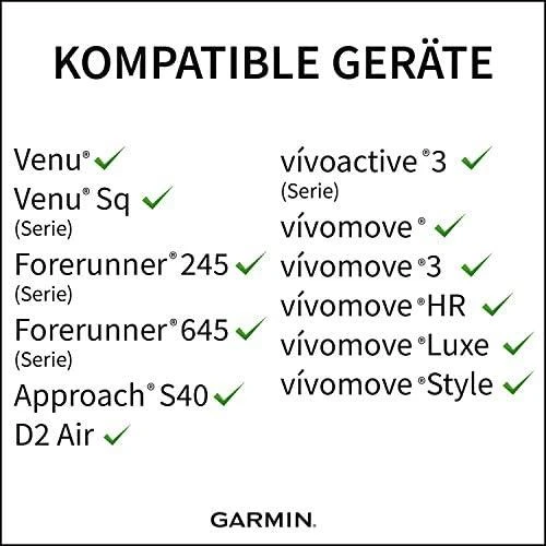 Išmaniojo laikrodžio Garmin greitai atsegamas dirželis, Rudos spalvos, 20mm