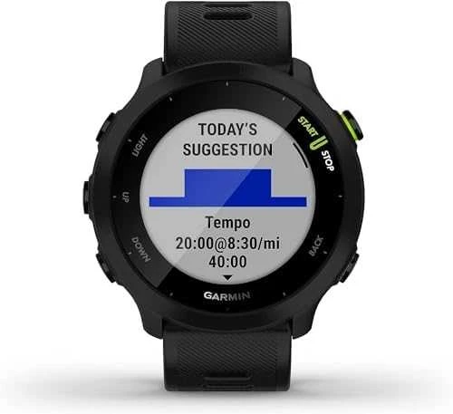 Išmanusis laikrodis Garmin Forerunner 55, Juodos spalvos