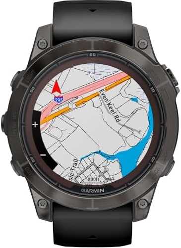 Išmanusis laikrodis Garmin fēnix® 7 Pro – Sapphire Solar Edition Pilkos anglies spalvos DLC titanas, su juodu dirželiu