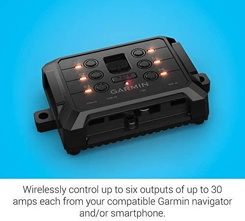 Garmin PowerSwitch kompaktiška skaitmeninė jungiklių dėžutė