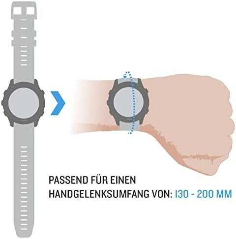 Išmaniojo laikrodžio Garmin greitai atsegamas, silikoninis dirželis, Smėlinės spalvos, 20mm