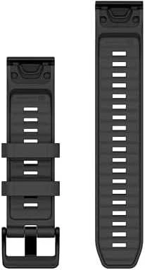 Garmin QuickFit 26mm silikoninė apyrankė - grafitinė