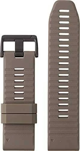 Išmaniojo laikrodžio Garmin greitai atsegamas odinis dirželis, Tamsaus akmens spalvos, 26mm