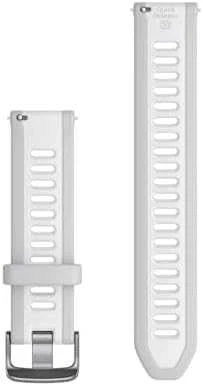 Garmin Quick Release laikrodžio apyrankė, silikoninė, 20 mm, Pilka/baltas akmuo