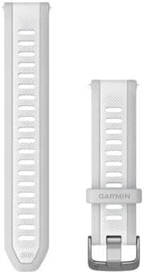 Garmin Quick Release laikrodžio apyrankė, silikoninė, 20 mm, Pilka/baltas akmuo