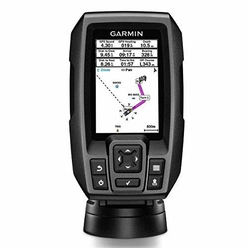 Garmin STRIKER 4 Žuvies ieškiklis su dviejų spindulių keitikliu