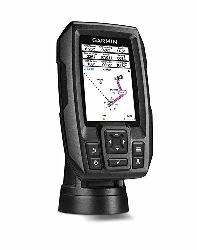 Garmin STRIKER 4 Žuvies ieškiklis su dviejų spindulių keitikliu