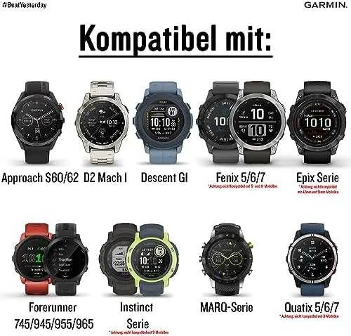 Garmin UltraFit nailoninis laikrodžio dirželis, 22 mm, juodas