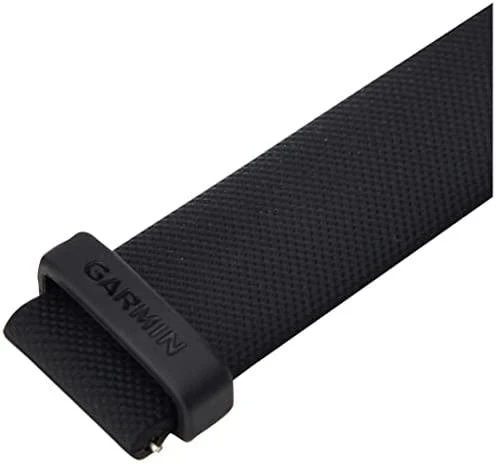 Išmaniojo laikrodis Garmin greitai atsegamas, silikoninis dirželis, Juodos spalvos, 20mm