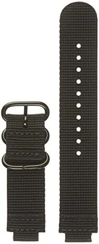 Išmaniojo laikrodis Garmin greitai atsegamas, silikoninis dirželis, Juodos spalvos, 20mm