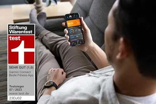 Išmanusis laikrodis Garmin vívoactive® 5, Skalūnų spalvos aliuminio apvadas su juodu korpusu ir silikoniniu dirželiu