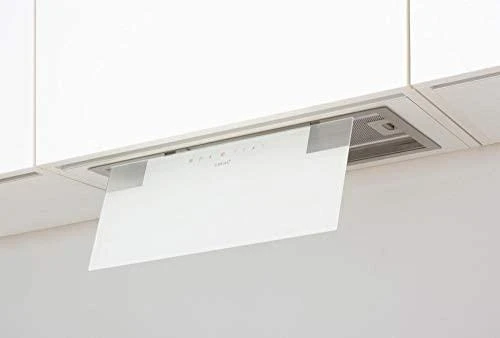 CATA | Gartraukis | GC DUAL A 75 XGWH | Antgalis | Energijos vartojimo efektyvumo klasė A | Plotis 79,2 cm | 820 m³/h | Jutiklinis valdymas | LED | Baltas stiklas