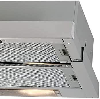 CATA | Gartraukis | TF 5260 X | Teleskopinis | Energijos vartojimo efektyvumo klasė D | Plotis 60 cm | 325 m³/h | Slankiojantis valdymas | LED | Nerūdijantis plienas