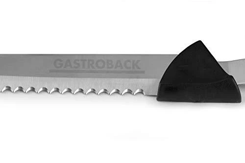 Gastroback elektrinis peilis su įprastu ir šaldytu ašmenimis 41600 Sidabrinis, 120 W