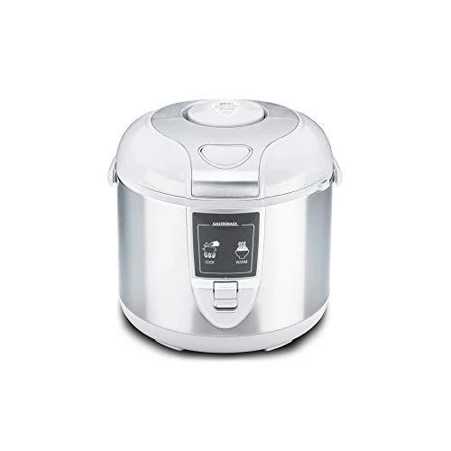 Ryžių virimo puodas Gastroback Rice cooker 42507 Inox/ Baltas, 450 W, Capacity 3 L, Number of baskets 2
