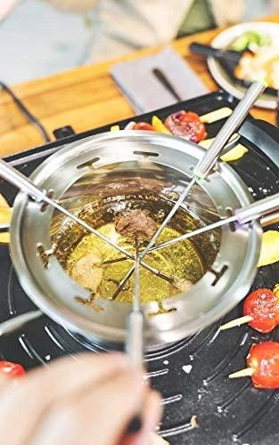 Gastroback 42562 Design Raclette Fondue Advanced Plus Nerūdijantis plienas
