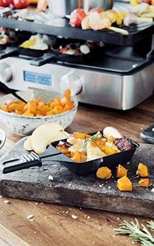 Gastroback 42562 Design Raclette Fondue Advanced Plus Nerūdijantis plienas