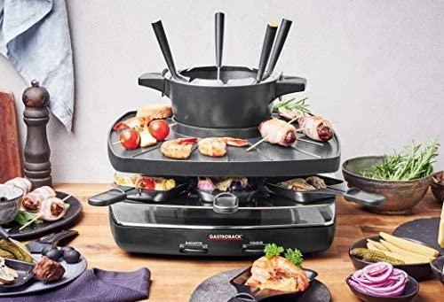 Gastroback 42567 Raclette fondue rinkinys šeimai ir draugams