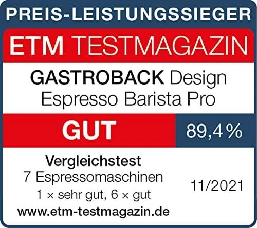 Kavos aparatas Gastroback 42616 Design Espresso Barista Pro