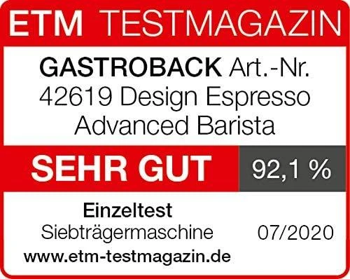 Kavos aparatas Gastroback 42619 Design Espresso Advanced Barista