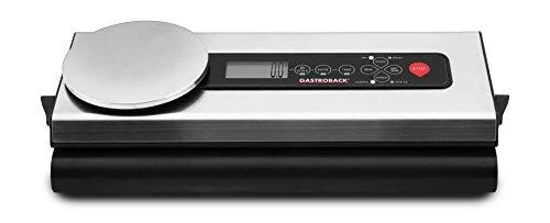 Gastroback Vacuum sealer with scale 46012 Nerūdijantis plienas/ juodas, 110 W