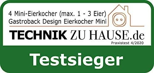 Gastroback kiaušinių viryklė Design Egg Cooker Mini (Nerūdijančio plieno)