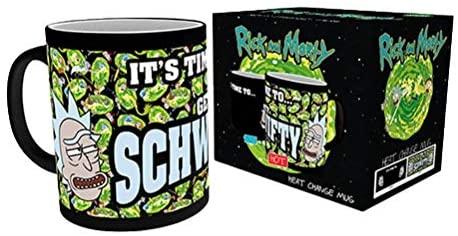 Gb Eye RICK AND MORTY Get Schwifty puodelis | Reaguojantis į karštį
