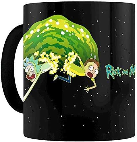 ABYstyle Rick and Morty puodelis | Reaguojantis į karštį 320 ml