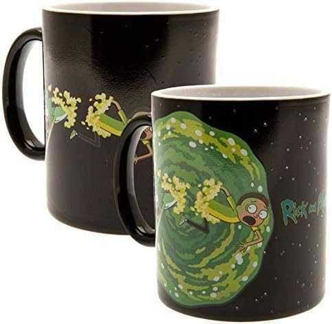 ABYstyle Rick and Morty puodelis | Reaguojantis į karštį 320 ml