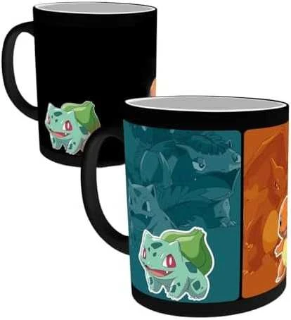 ABYstyle Gb Eye Pokemon Evolve puodelis | Reaguojantis į karštį 320ml