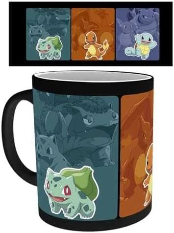 ABYstyle Gb Eye Pokemon Evolve puodelis | Reaguojantis į karštį 320ml