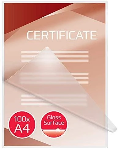 GBC Folie laminacyjne Document Pouch A4 2x75 mic 100 vnt (3740400)