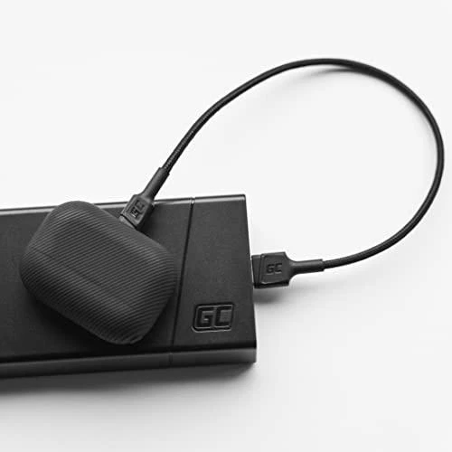 Green Cell Žalias Cell Žalias CELL 3x Kabelis GC Ray USB - Lightning 30cm 120cm 200cm baltas LED apšvietimas