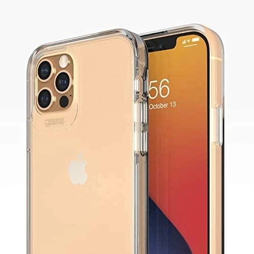 Gear4 Crystal Palace - apsauginis dėklas iPhone 12/12 Pro skaidrus
