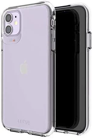 Gear4 Crystal Palace - apsauginis dėklas iPhone 12/12 Pro skaidrus