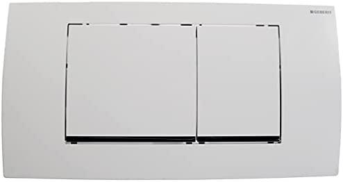WC klavišas Geberit PRZYC. TWINLINE 30 Baltas/CHROM/Baltas // DLP.G.115.899.KJ.1